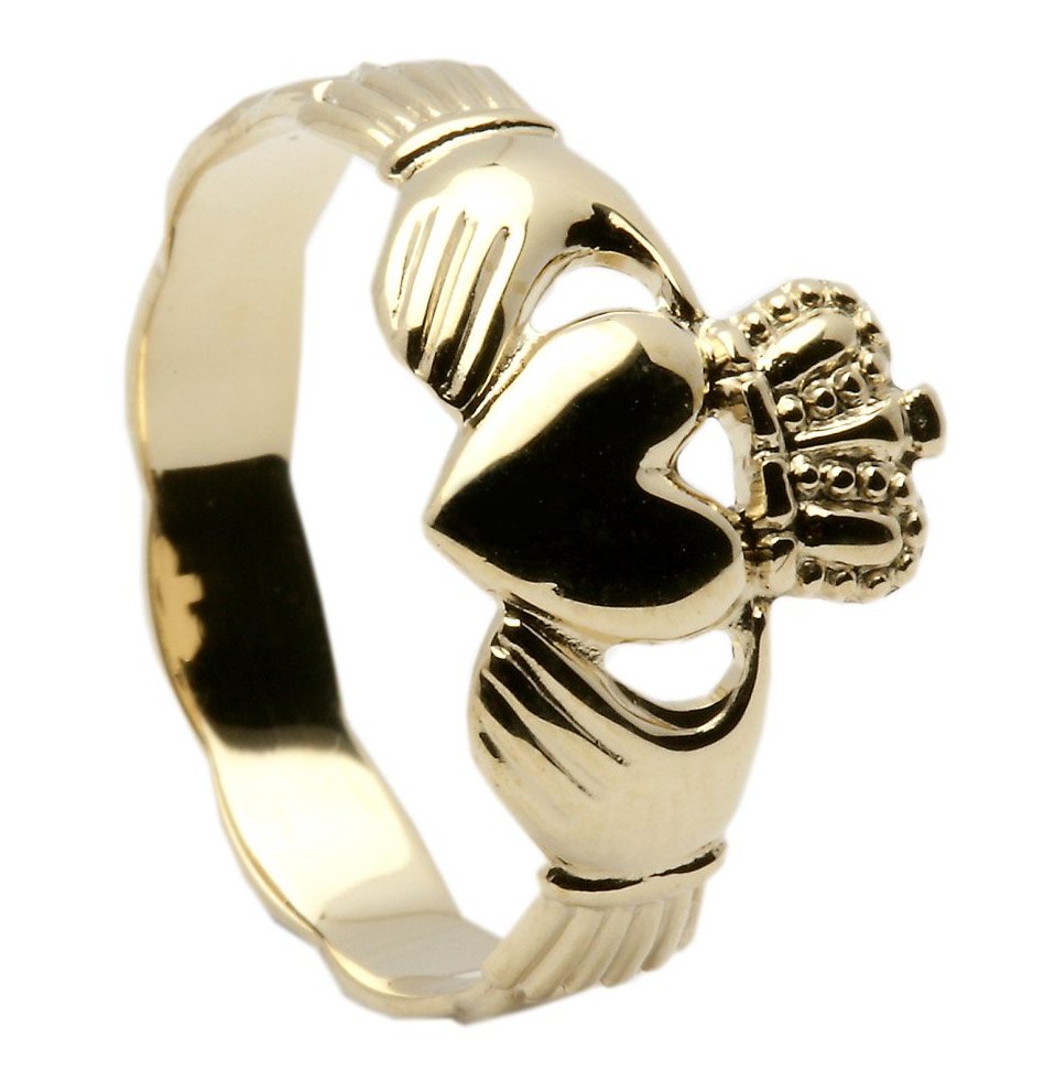 Gold Claddagh Ring